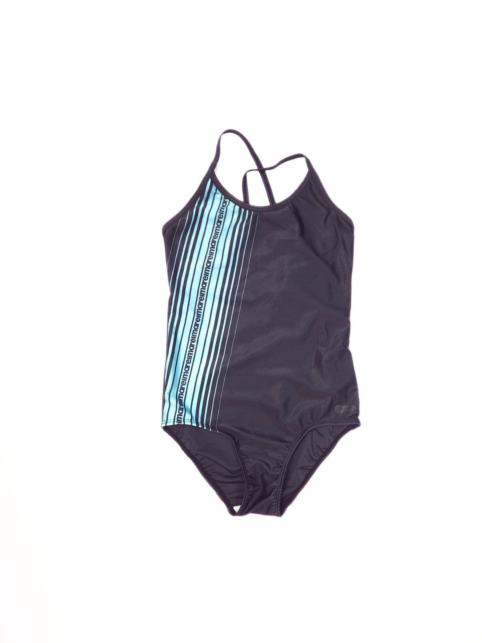 ODSS (Re)PLAY 125966 - Reima Swimsuit. Size 7-8Y black front