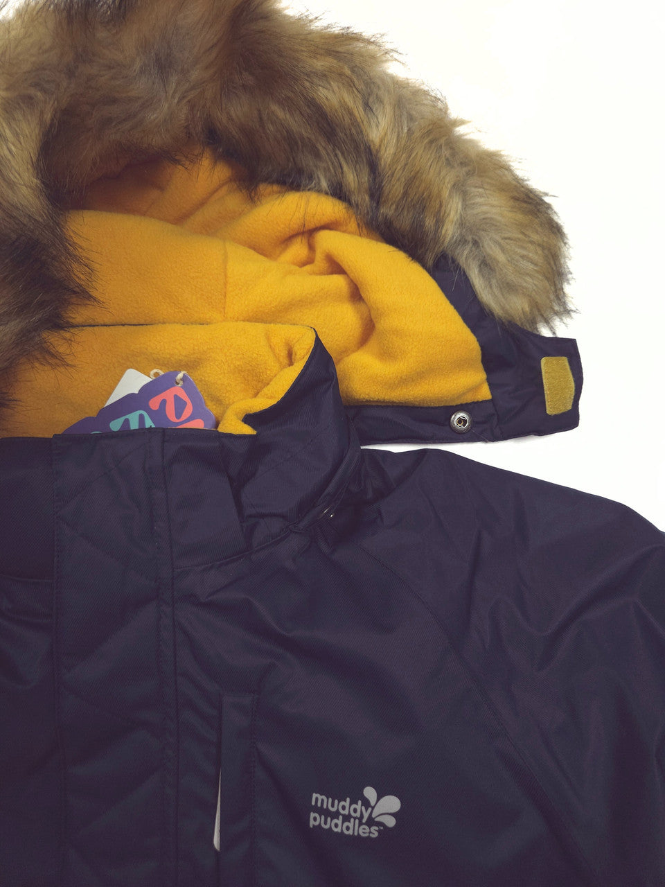 ODSS (Re)PLAY 126090 - Muddy Puddles Winter Jacket. Size 2-3Y,4-6Y,12-13Y removable hood