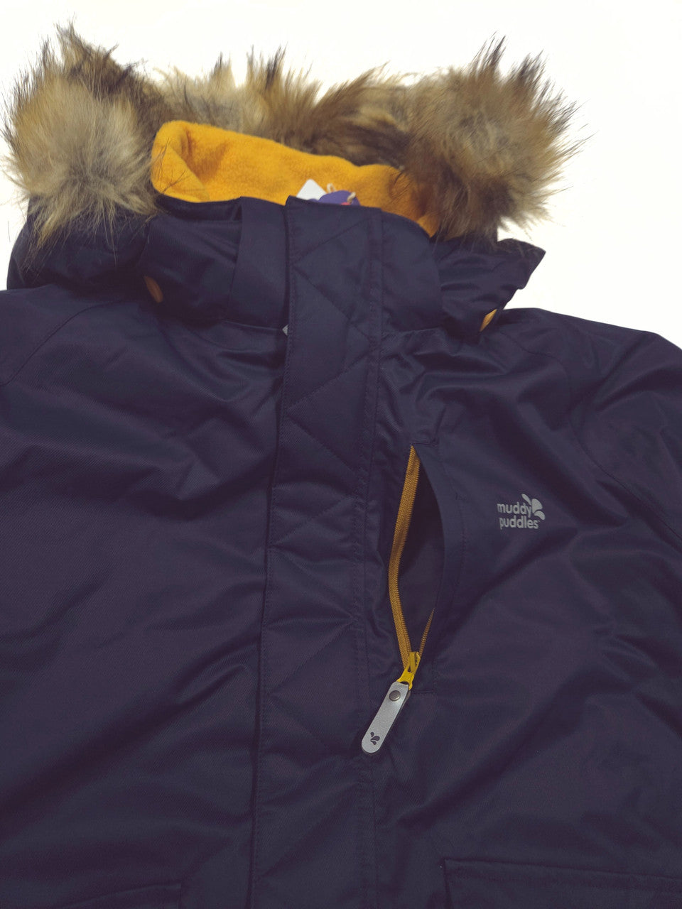 ODSS (Re)PLAY 126090 - Muddy Puddles Winter Jacket. Size 2-3Y,4-6Y,12-13YLarge zippered chest pockets
