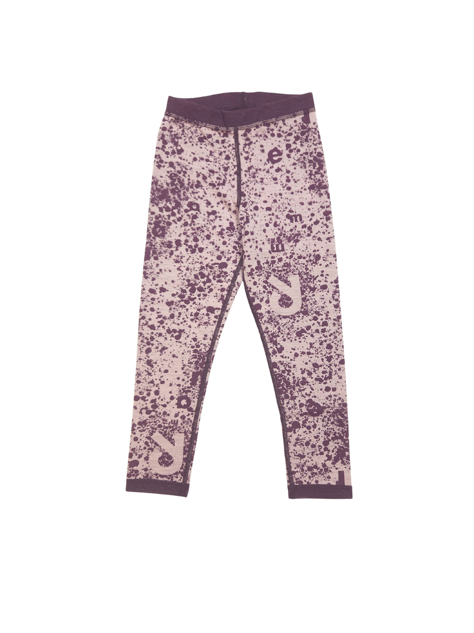 ODSS (Re)PLAY 126088- Reima Mid Layer Reversible Pants. Size 5-6 Y paint splash red