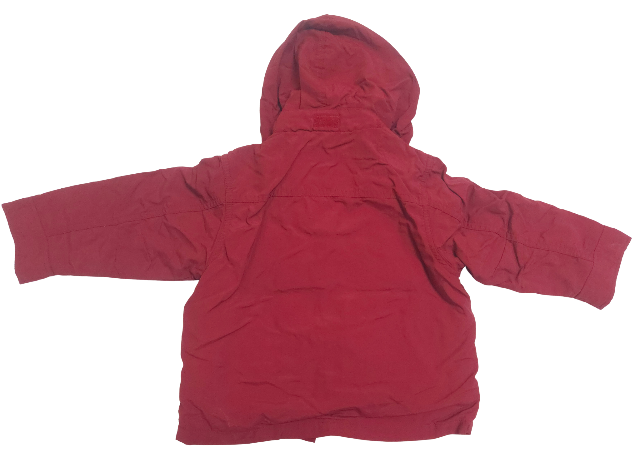 ODSS (Re)PLAY - Hushush Shell Jacket 2in1. Size 9-12M red back