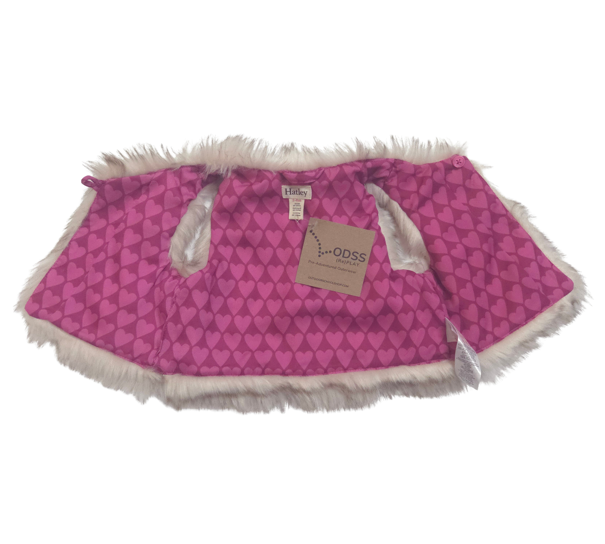ODSS (Re)PLAY - Hatley Vest. Size 3-6M