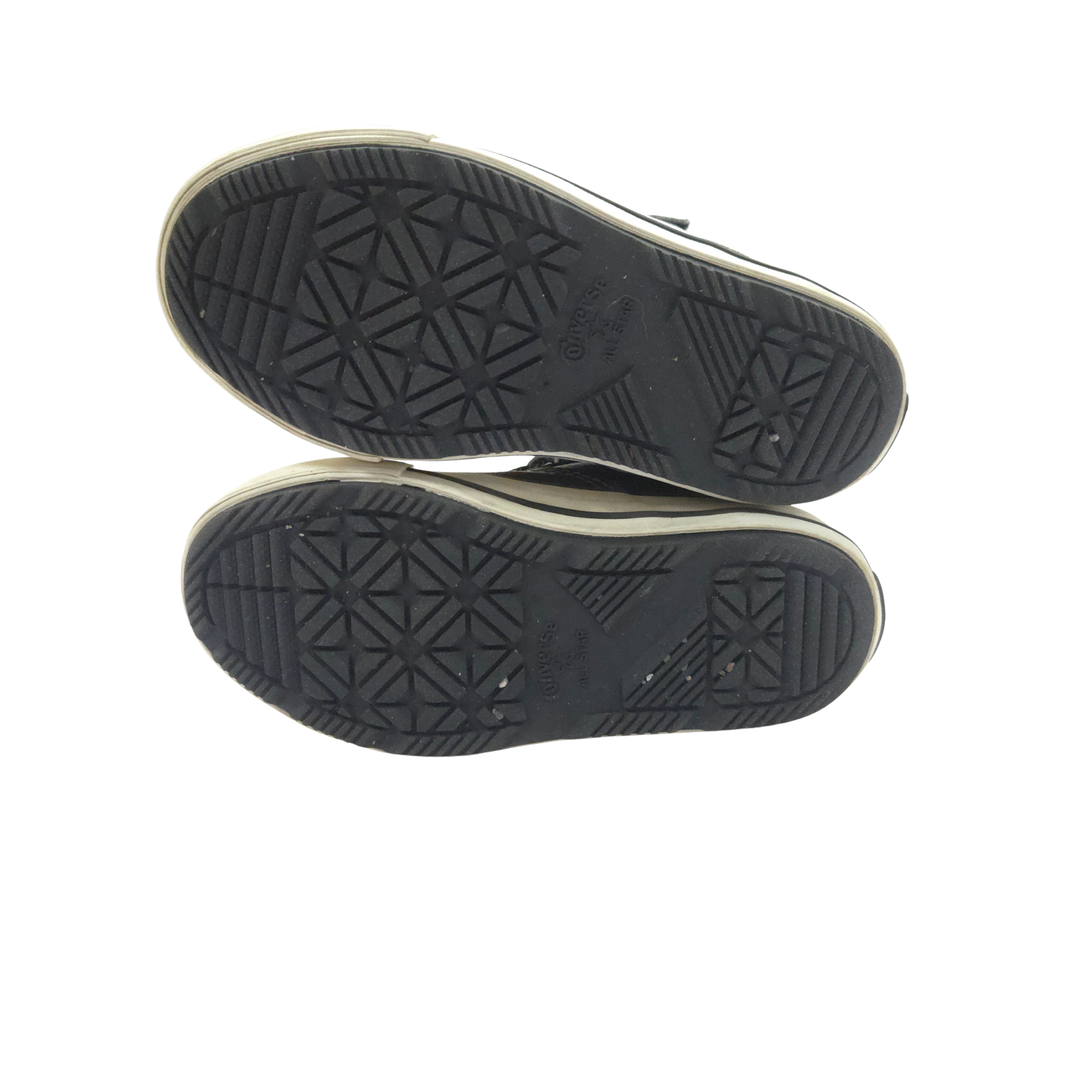 geometric sole pattern on a white background