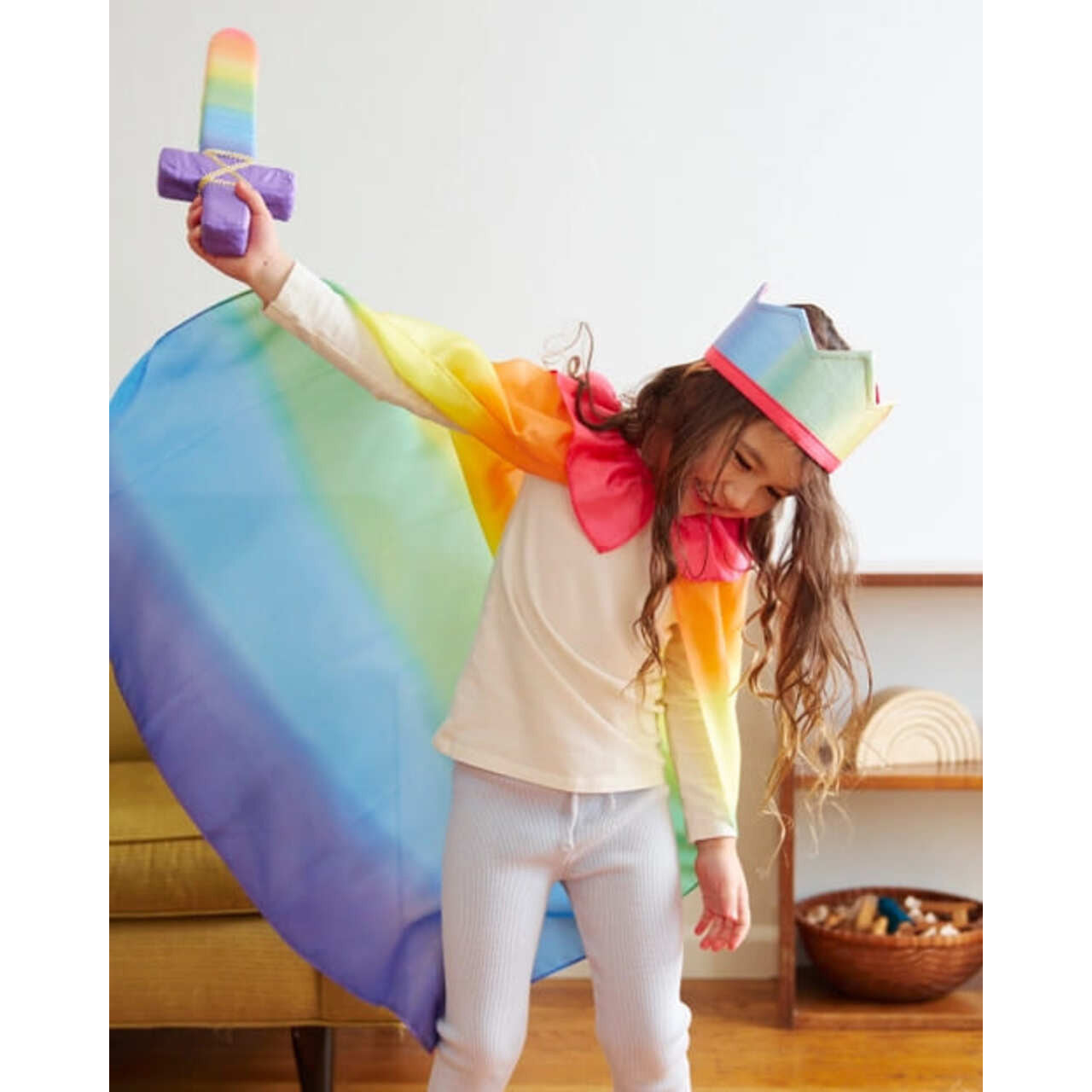 Sarah's Silks Soft Sword-Rainbow