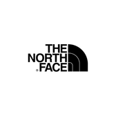 The North Face logo on a white background