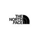 The North Face logo on a white background