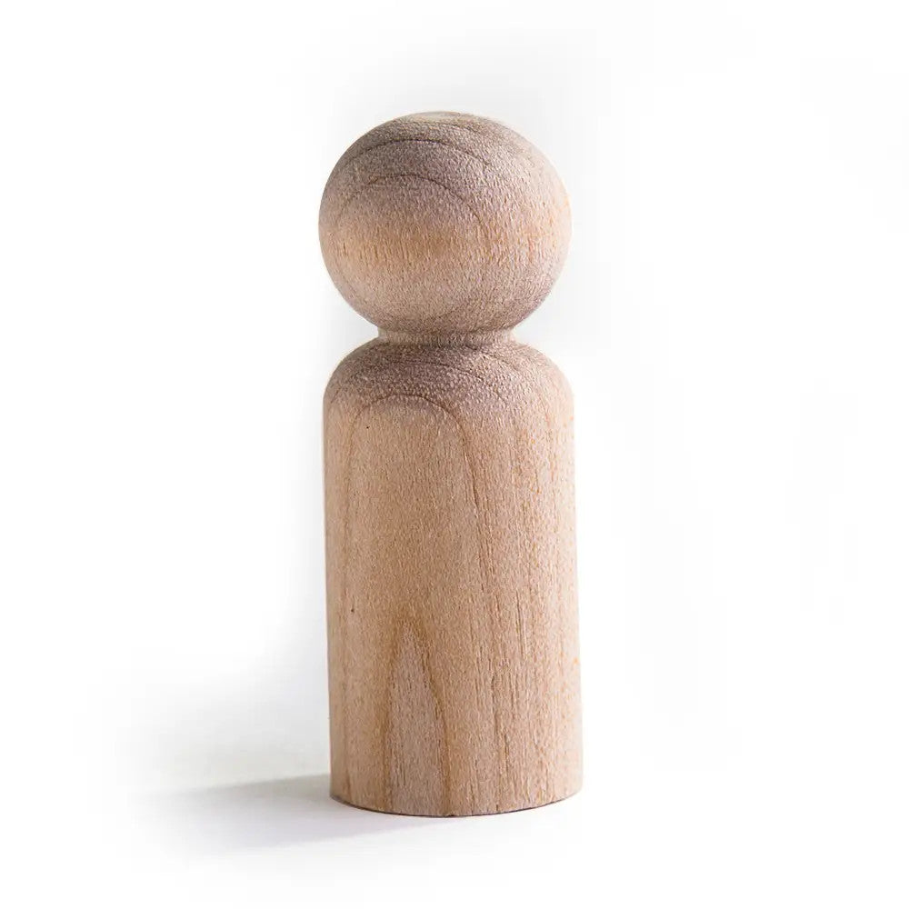 Little Wooden Peg People Short
