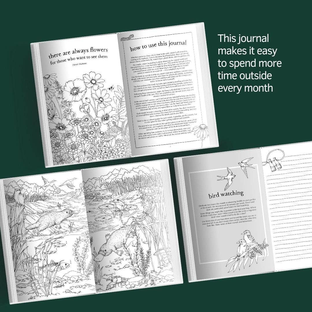 A Wild Year Nature Journal by Your Wild Books, page preview 6