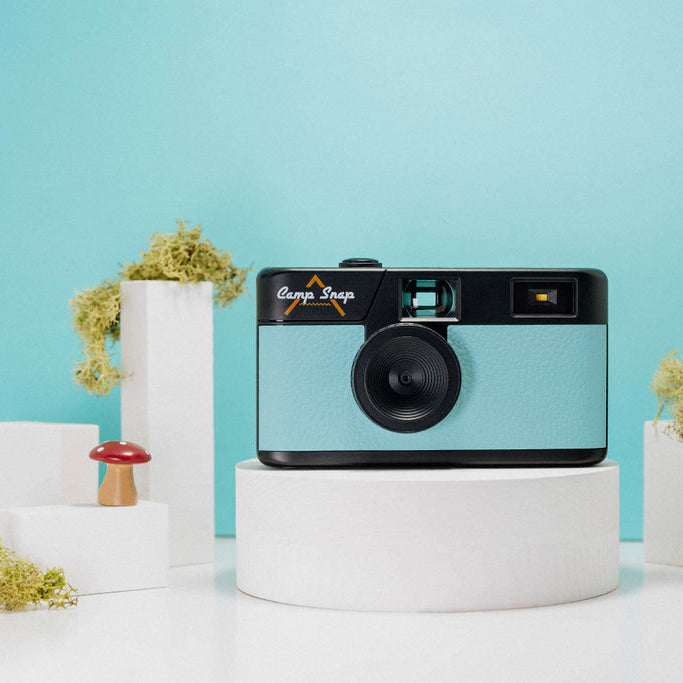 Screen-Free Digital Camera – Easy-to-Use for Kids | Camp Snap #color_aqua