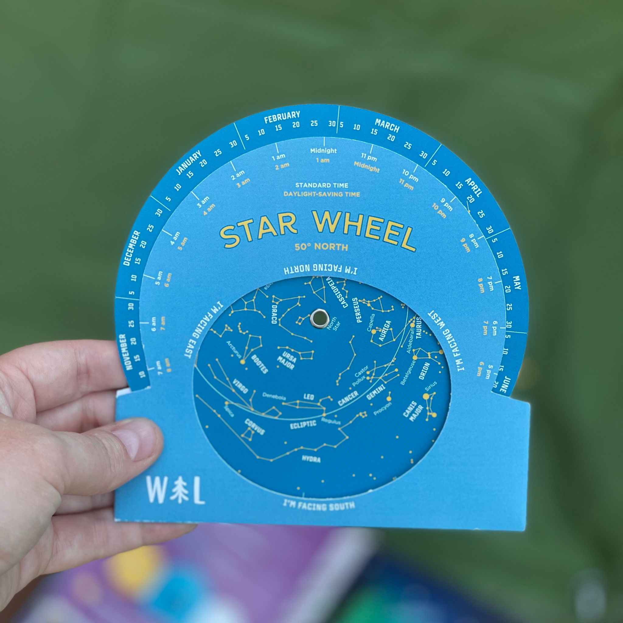 Look To The Sky Star Planisphere Wheel