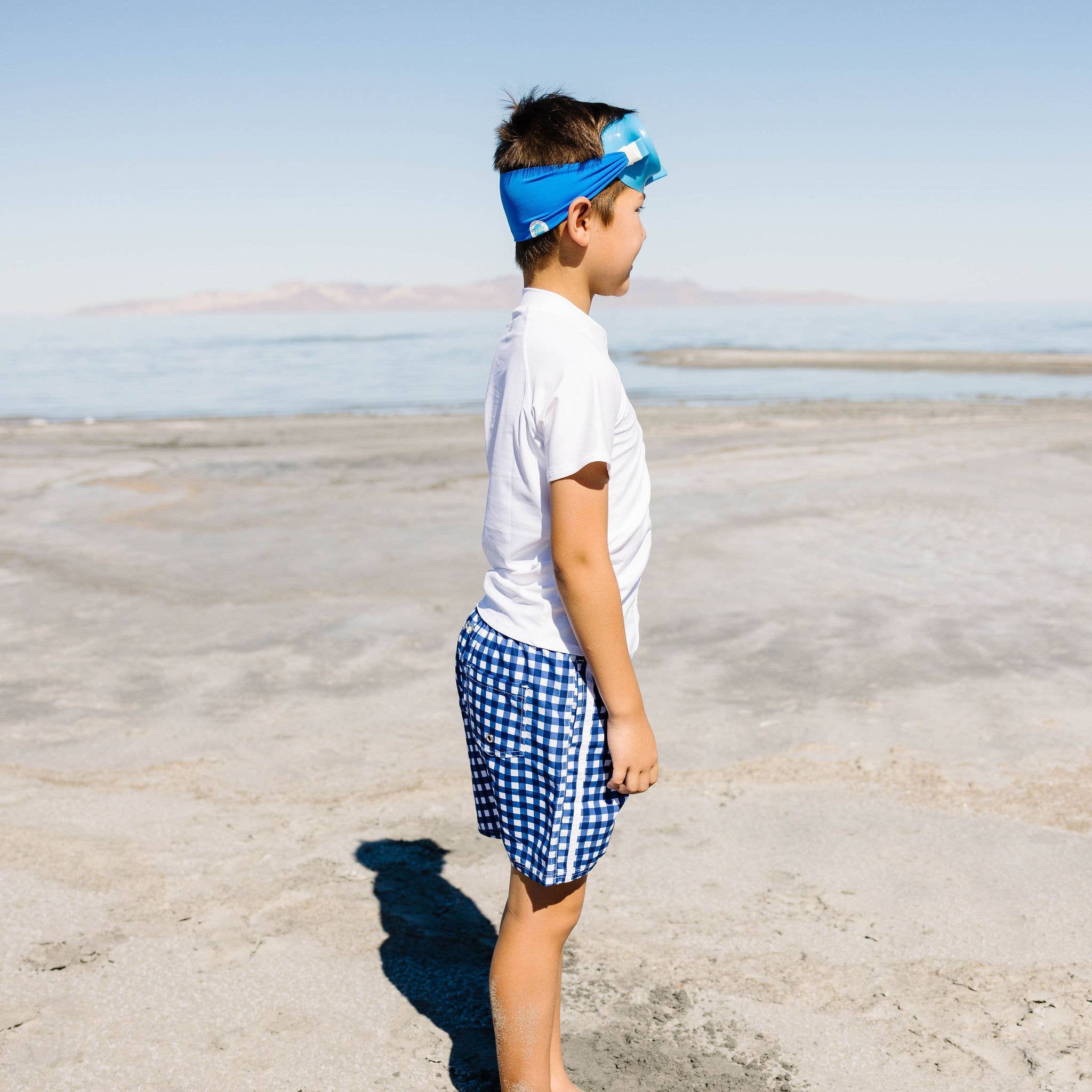 Kids & Adult Swim Mask – Splash Place Midnight – Anti-Fog Clear Lenses