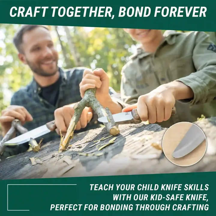 Kid-Safe Knife For Outdoor Activities