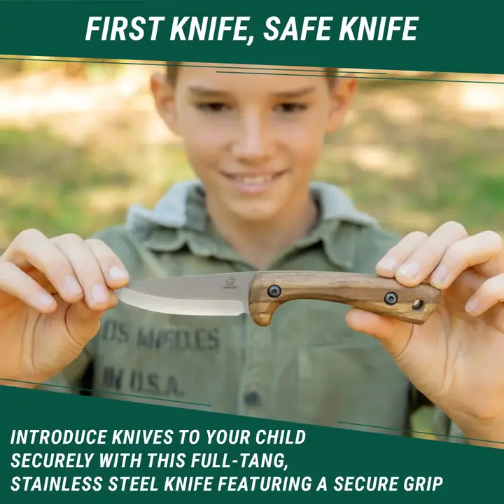 Kid-Safe Knife For Outdoor Activities