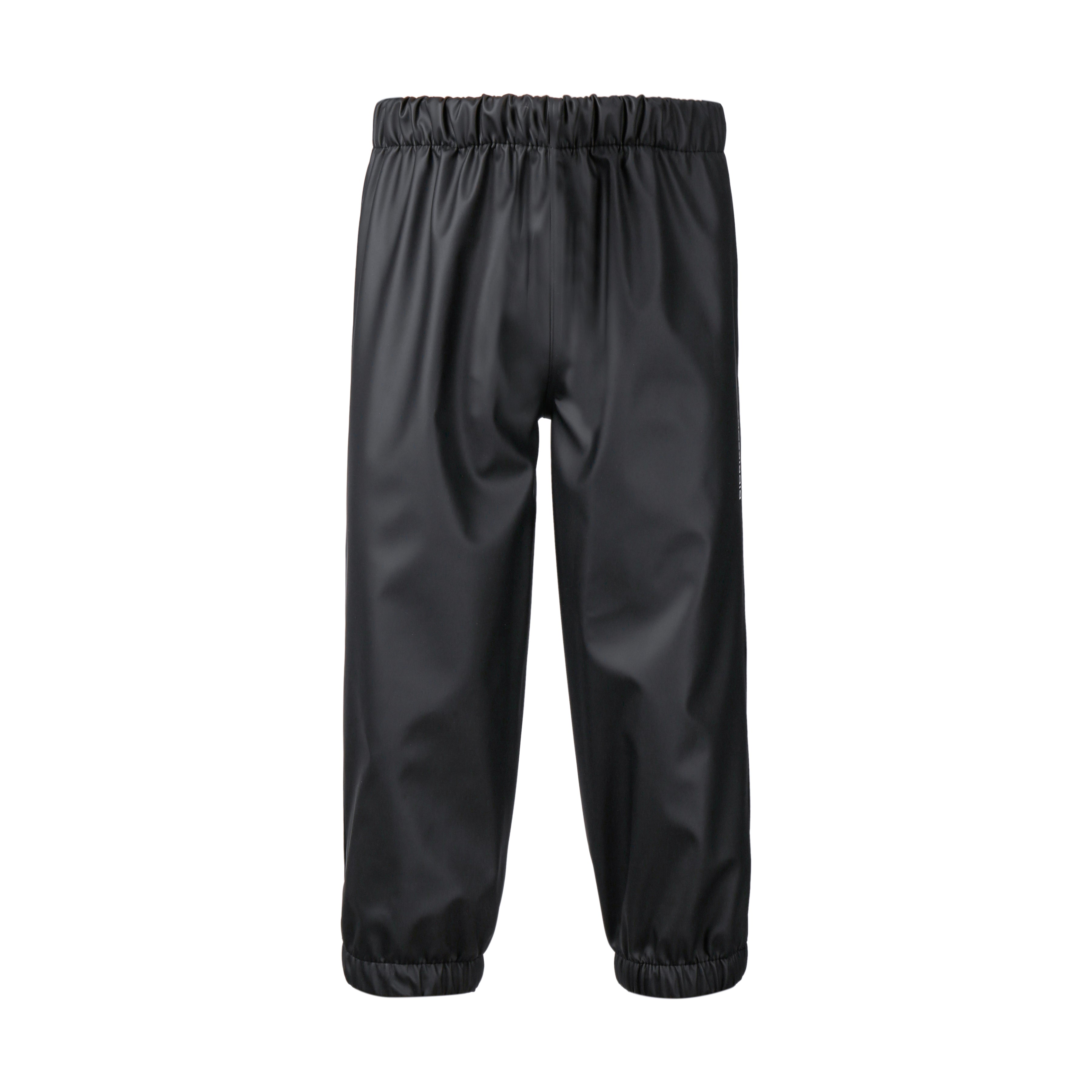 Kids Waterproof Midjeman All Season Rain Pant | Didriksons #color_black
