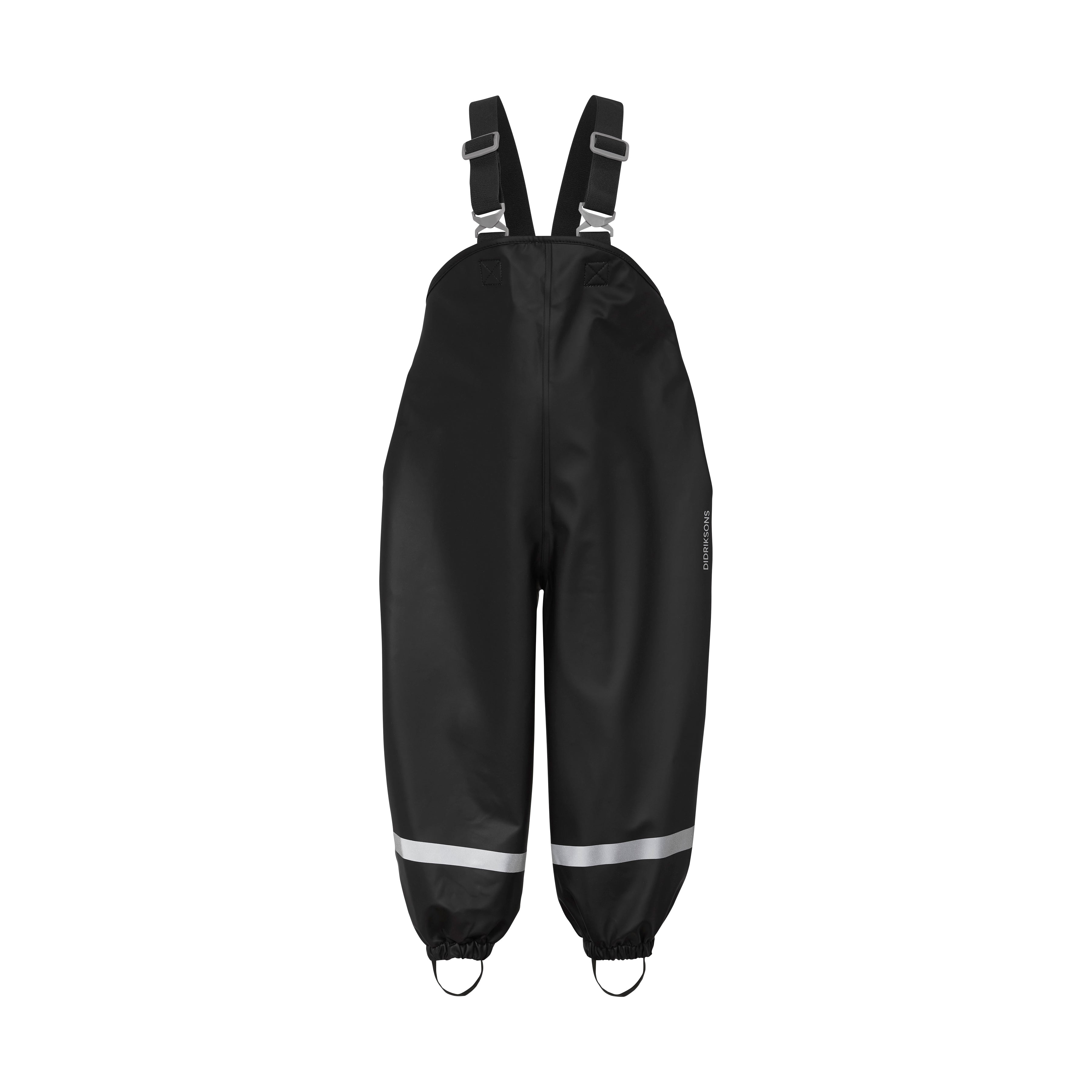 Kids Plaskeman Waterproof All Season Rain Bib – Waterproof, PU | Didriksons | #color_black