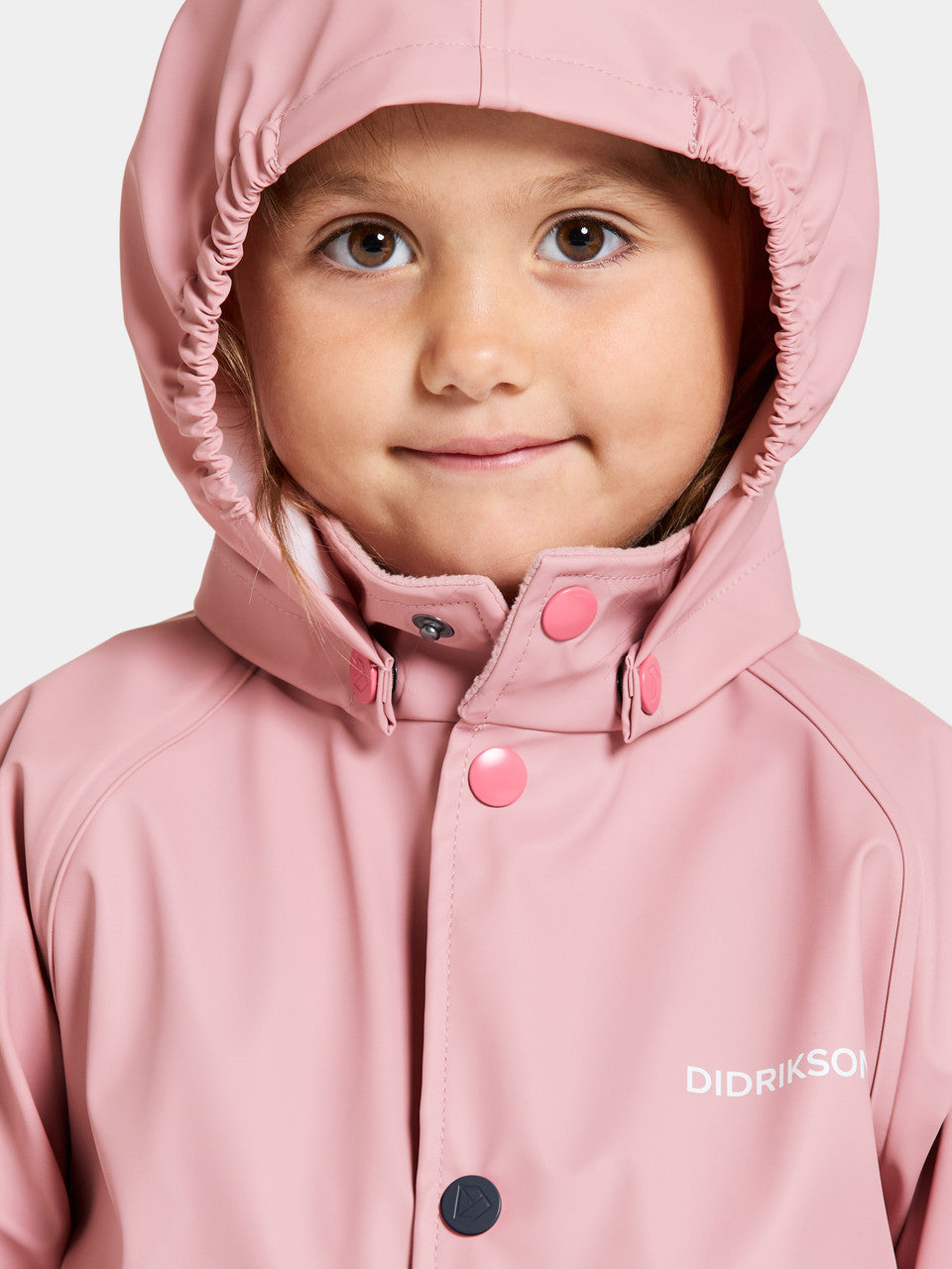 Kids Slaskeman Unlined Rain Set-Snap Jacket and Bibs – Waterproof, PU | Didriksons