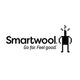smartwool logo on a white background