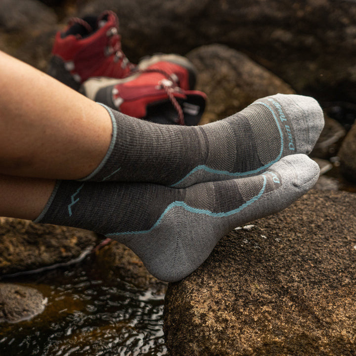 Adult Womens Hiker Micro Crew Light Hiking Sock | Darn Tough 