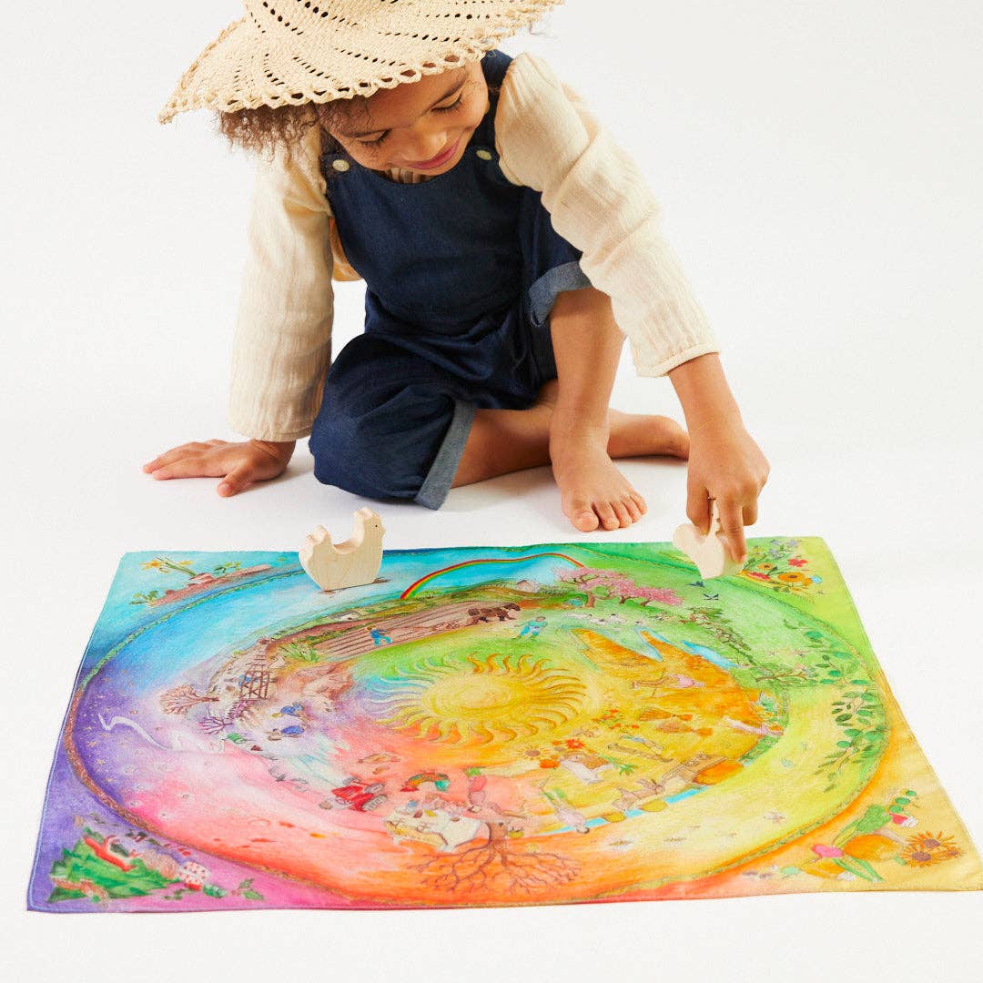 Around the Year Mini Playsilk – Sarah’s Silks