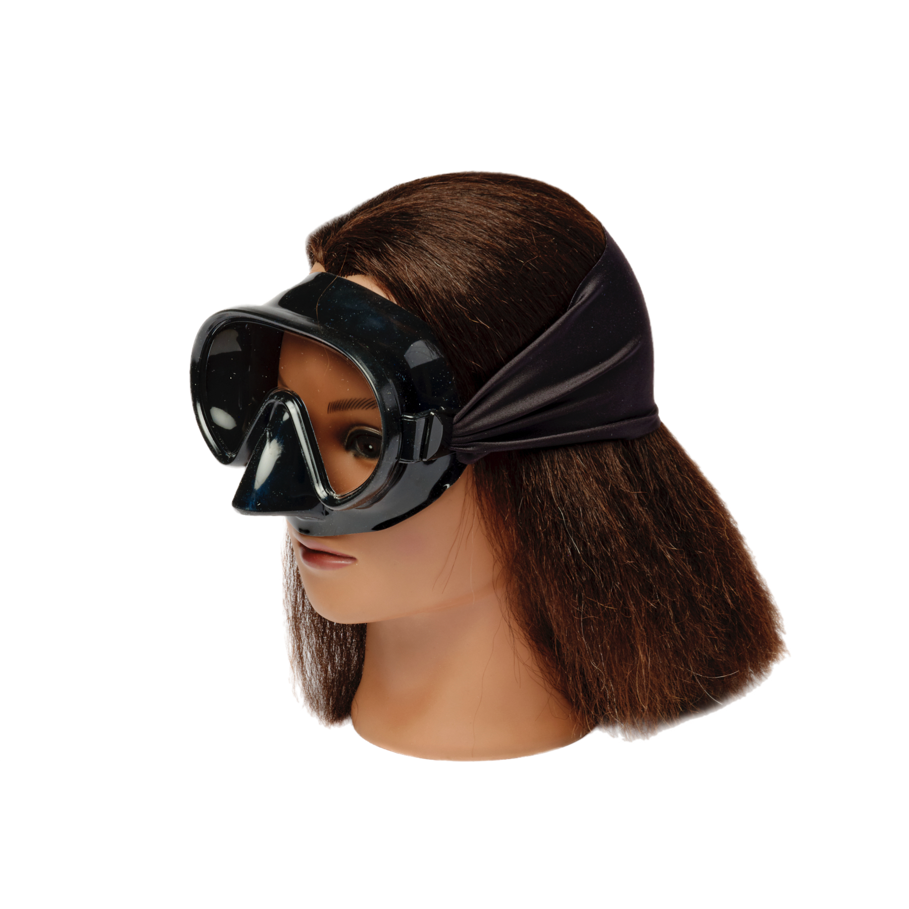 Youth Swim Mask – Splash Place Midnight – Black Frame & Clear Anti-Fog Lenses