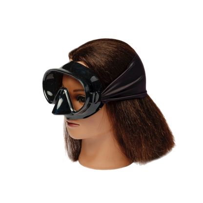 Youth Swim Mask – Splash Place Midnight – Black Frame & Clear Anti-Fog Lenses