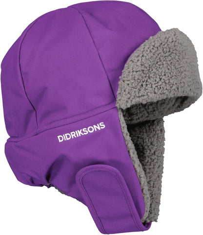 Kids Biggles Classic Trapper Style Winter Hat – Waterproof, Fleece Lined | Didriksons 