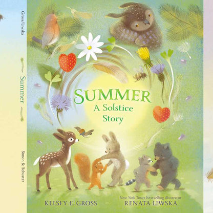 Kids Summer Solstice Picture Book – Summer Solstice Story – Woodland Nature Tale