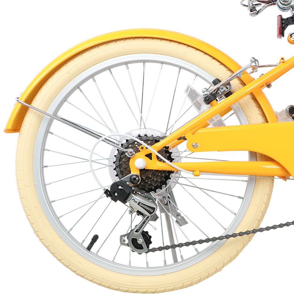 Glerc 20" Best Beach Cruiser Hybrid Kids Bike - Missy