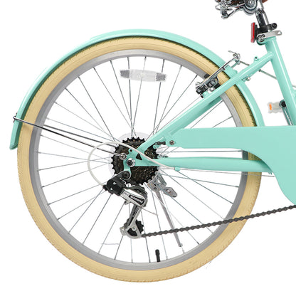 Glerc 26" Best Beach Cruiser Hybrid Kids Bike - Missy