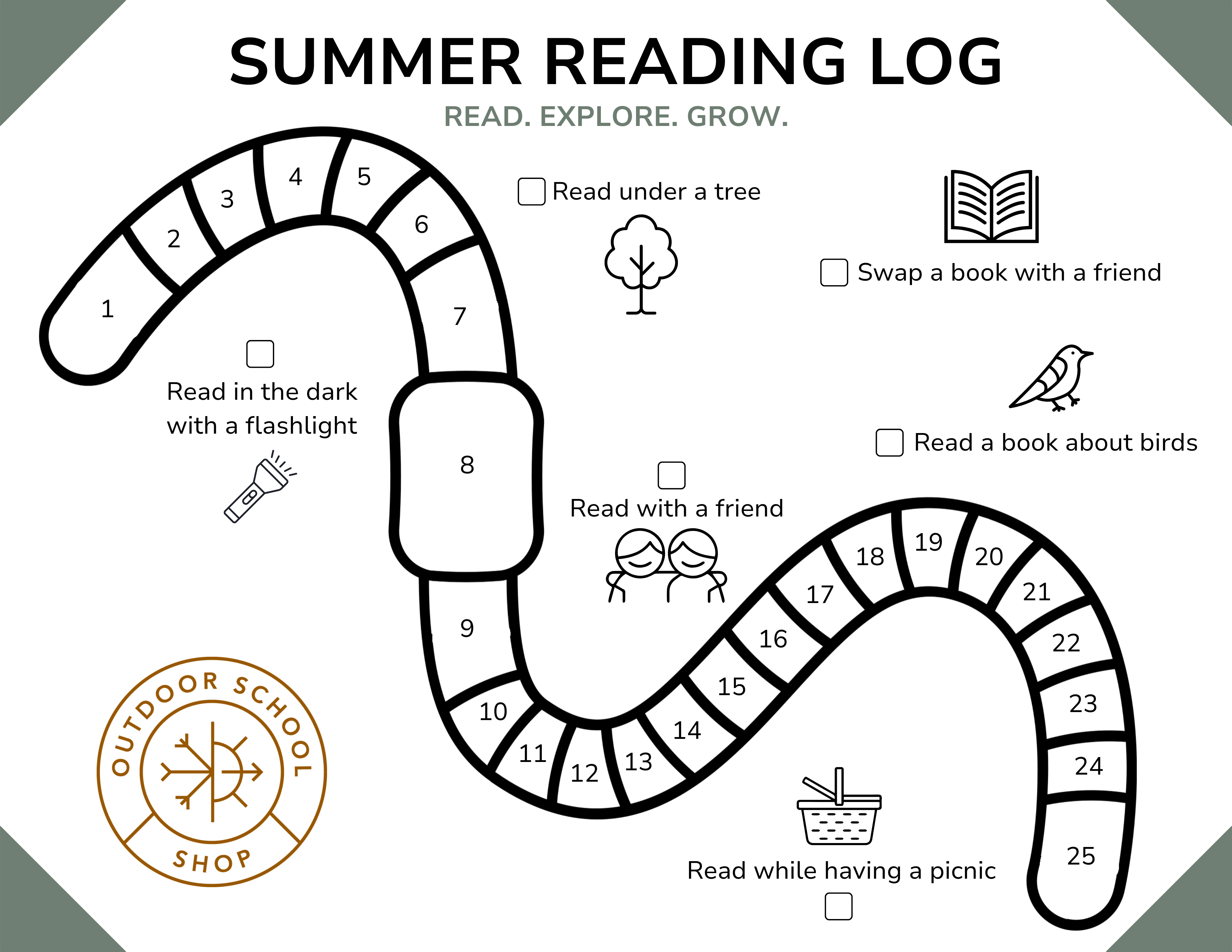 Summer Reading Log