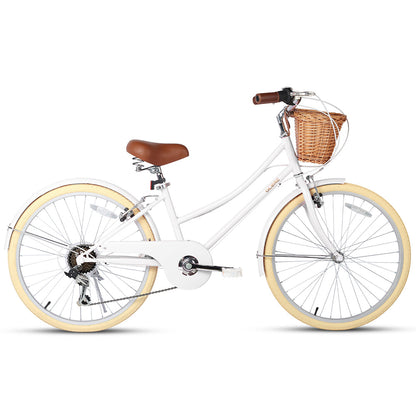 Glerc 24" Beach Cruiser Bike Kids Hybrid Bike - Missy