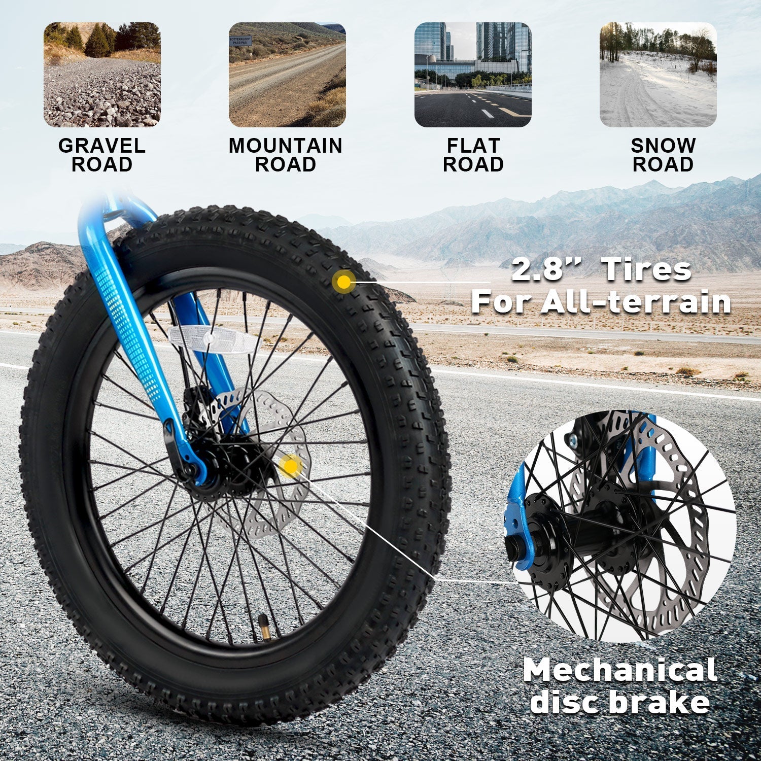 Glerc 24" Mountain Bike For Beginner - Mars