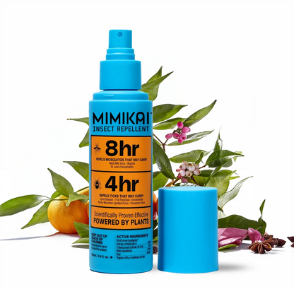 DEET-Free Naturally Derived Mosquito & Tick Bug Spray | Mimikai