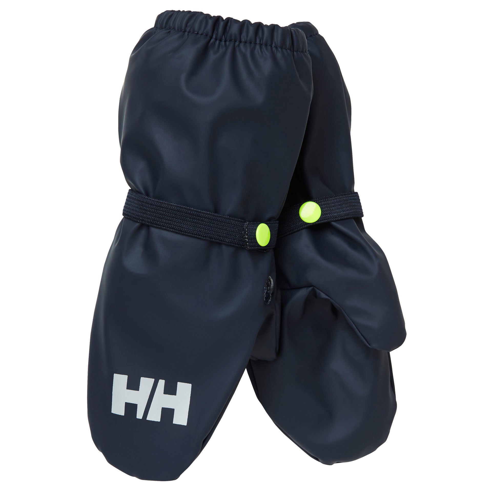 Kids Bergen Waterproof Fleece-Lined Rain Mittens | #color_navy