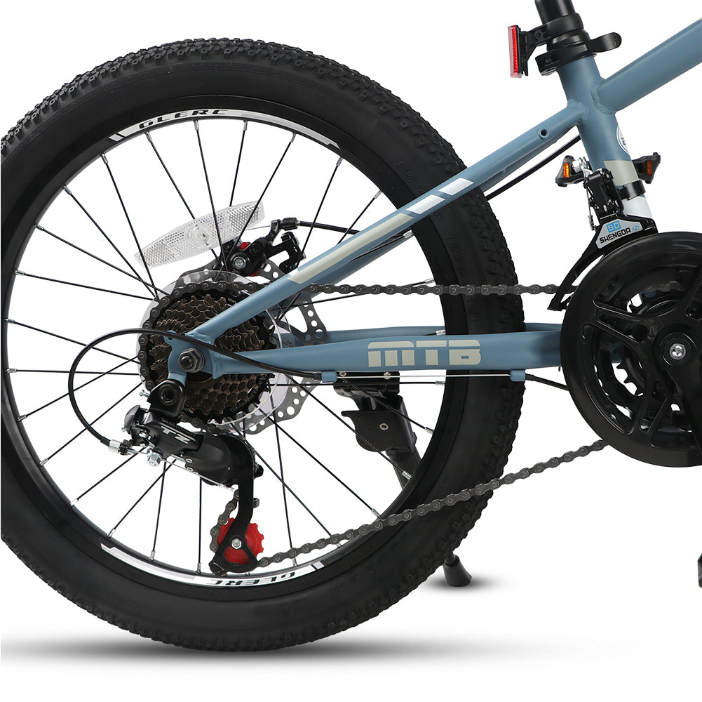 Glerc 20" Kids 21-Speed MTB with Disc Brakes - Skyline