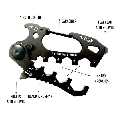 T-Rex Multi-Tool – Carabiner Pocket Tool