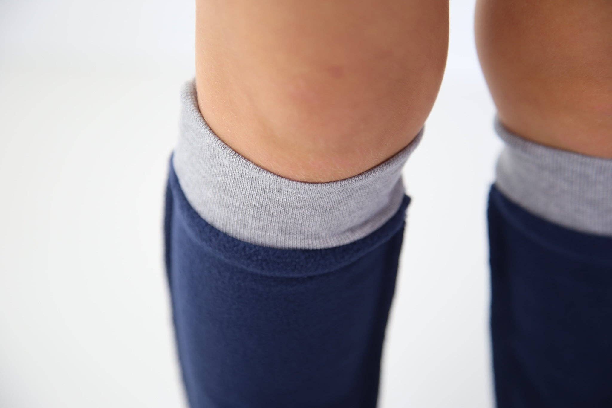 Kids Fleece Socks - Navy
