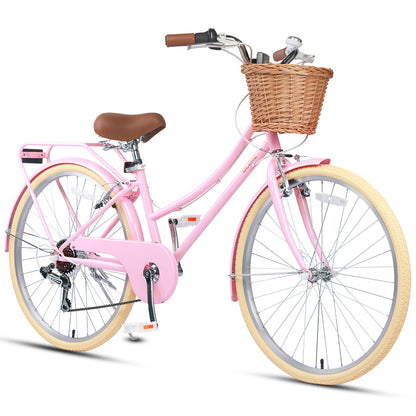 Glerc Best Beach Cruiser Hybrid Kids Bike 26" - Missy