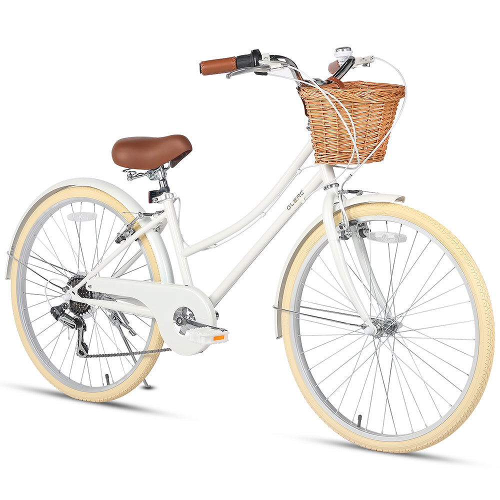 Glerc 26" Best Beach Cruiser Hybrid Kids Bike - Missy