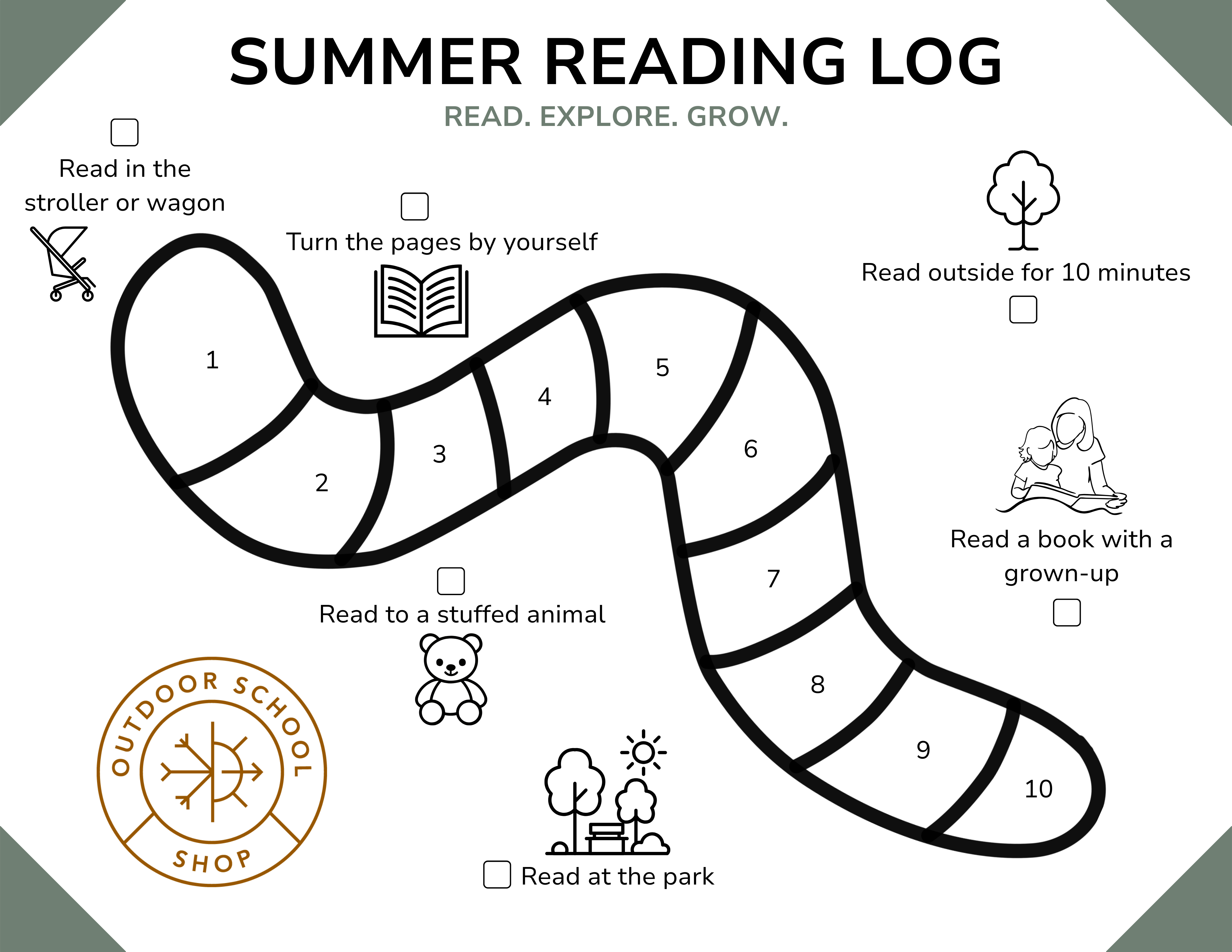 Summer Reading Log