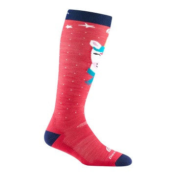 Kids Over the Calf Lightweight Ski and Snowboard Sock | Darn Tough #color_unicorn