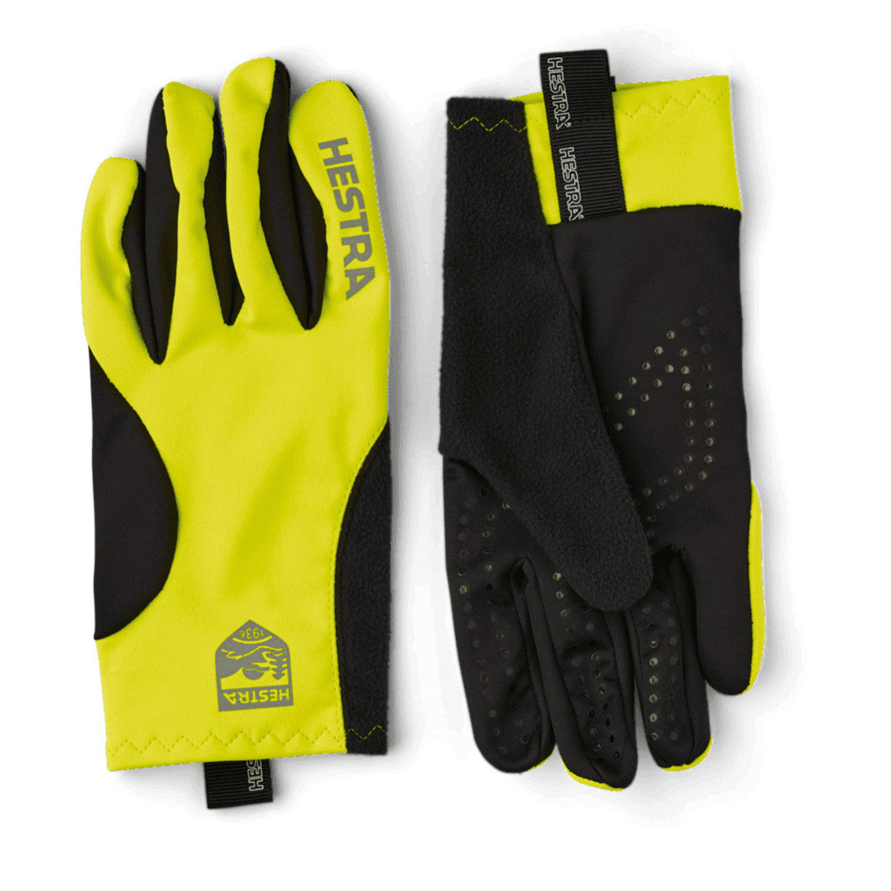 Adult All Weather Runners Glove | Hestra #color_yellow-high-vis