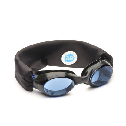 Kids Tangle-Free Swim Goggles – Splash Place Midnight – Blue Tinted Lenses
