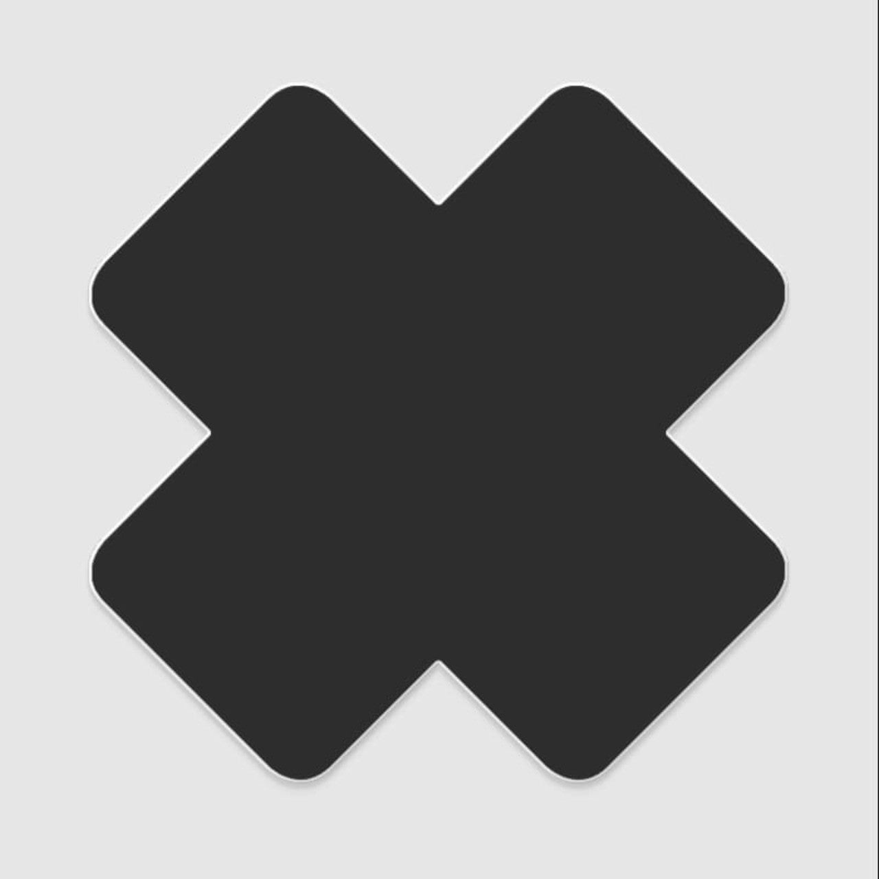 Black X Gear Patch