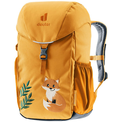 Kids Forest Fox Backpack – Sustainable, Reflective, Includes Raincover | Deuter 