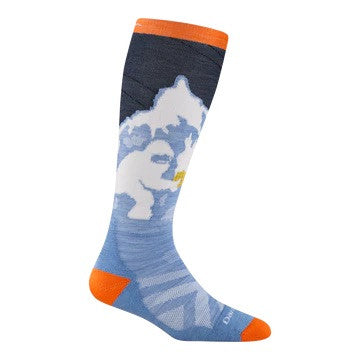 Kids Over the Calf Lightweight Ski and Snowboard Sock | Darn Tough 