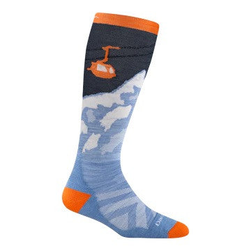 Kids Over the Calf Lightweight Ski and Snowboard Sock | Darn Tough 