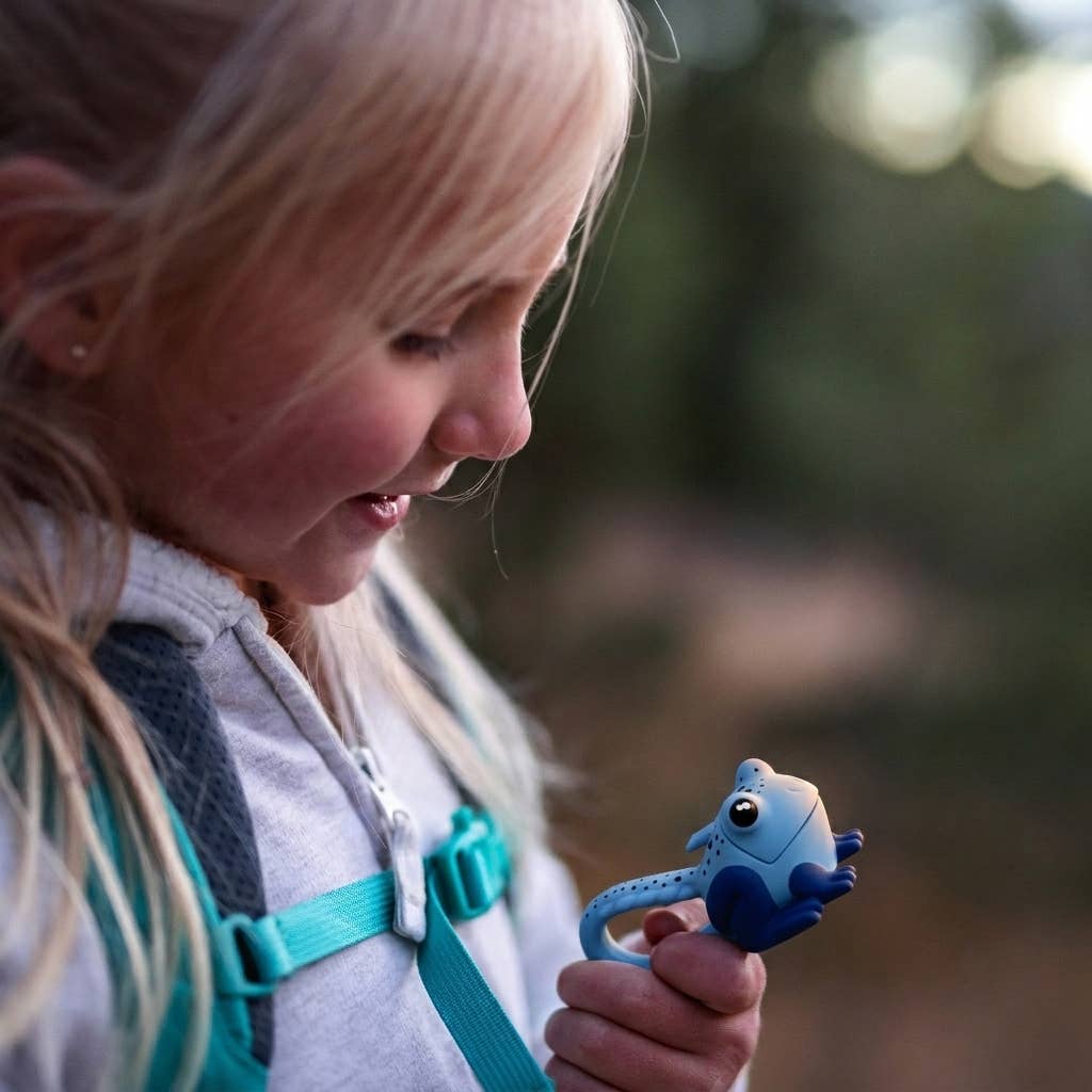 WildLight Animal Carabiner Flashlight - Blue Frog