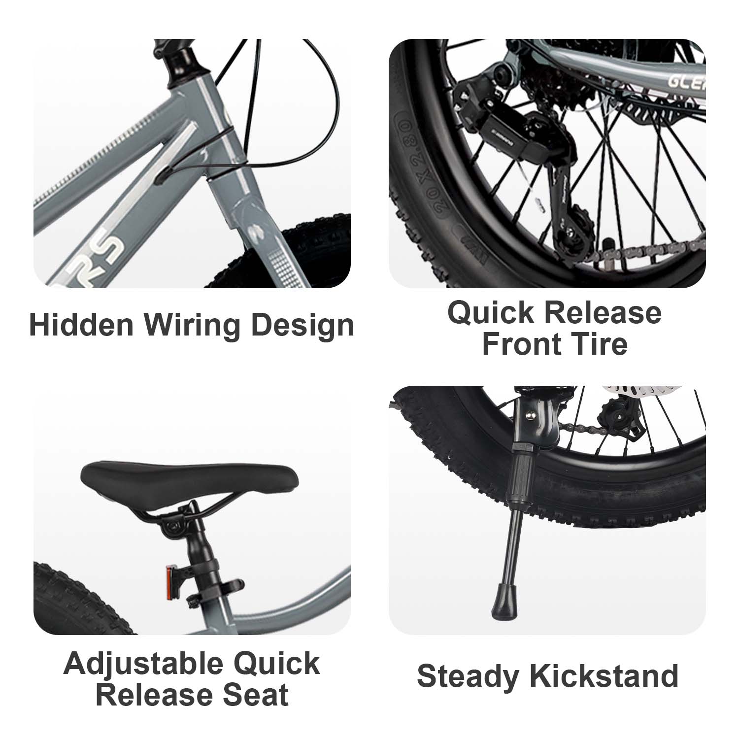 Glerc 20" Mountain Bike For Beginner - Mars
