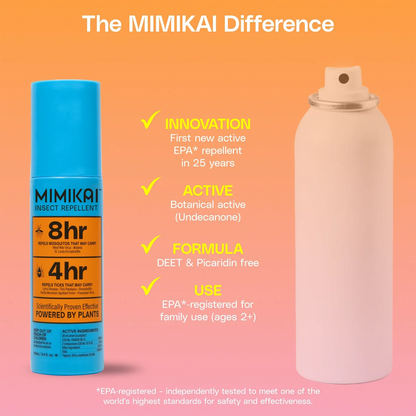 DEET-Free Naturally Derived Mosquito & Tick Bug Spray | Mimikai | #color_5.5 oz